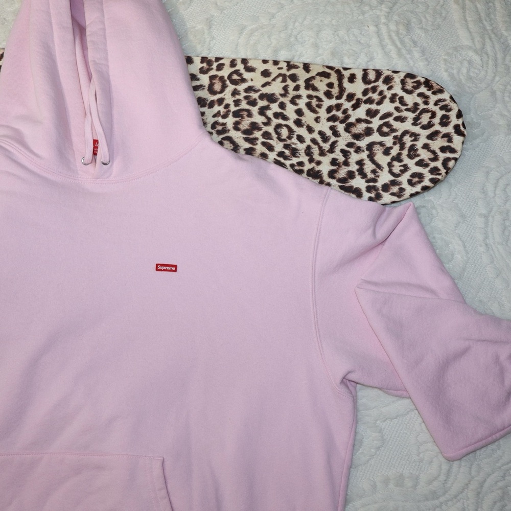 SOLD Supreme Pink Hoodie